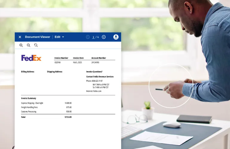 Vic.ai universal invoice capture interface