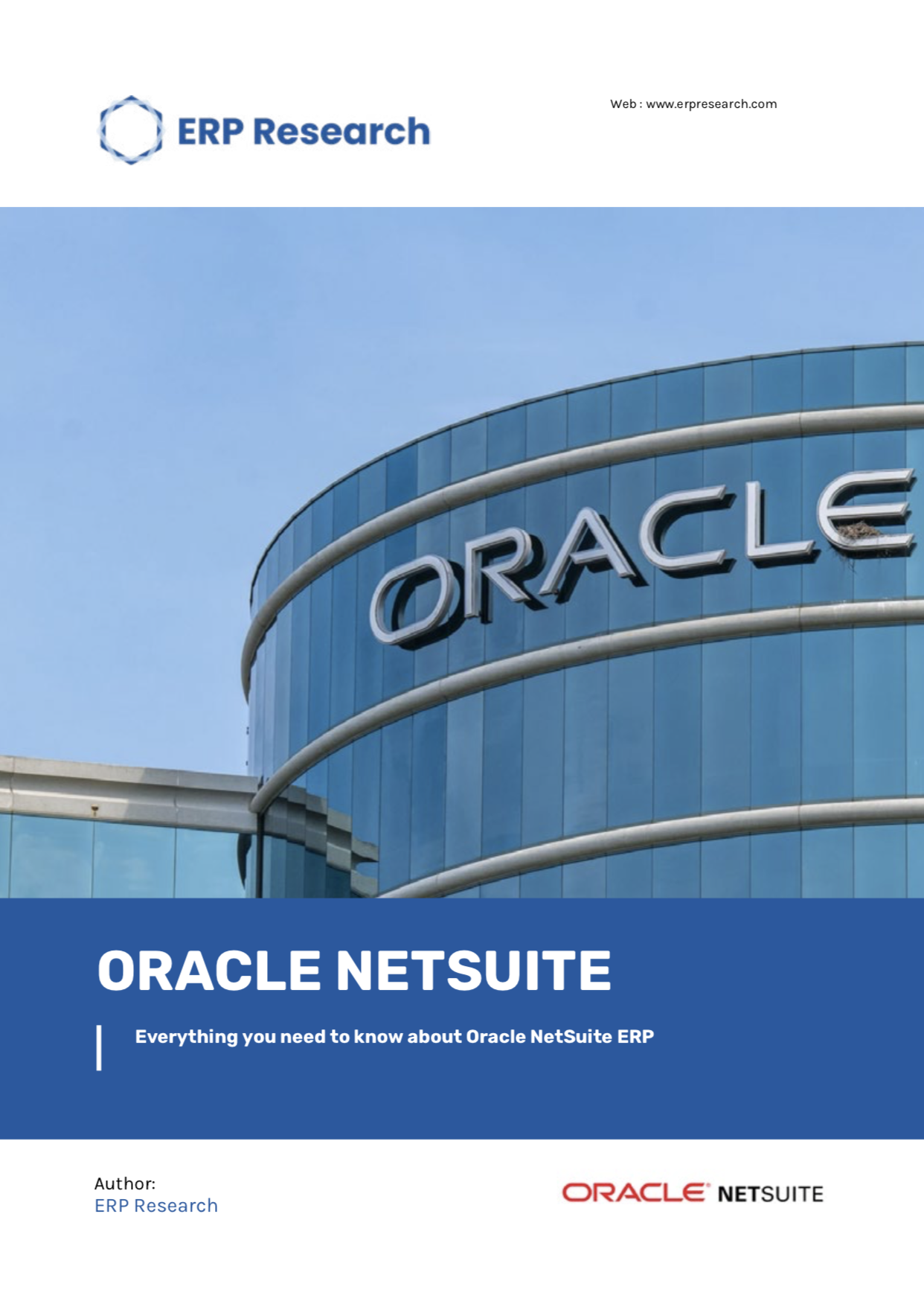 Oracle NetSuite Ebook