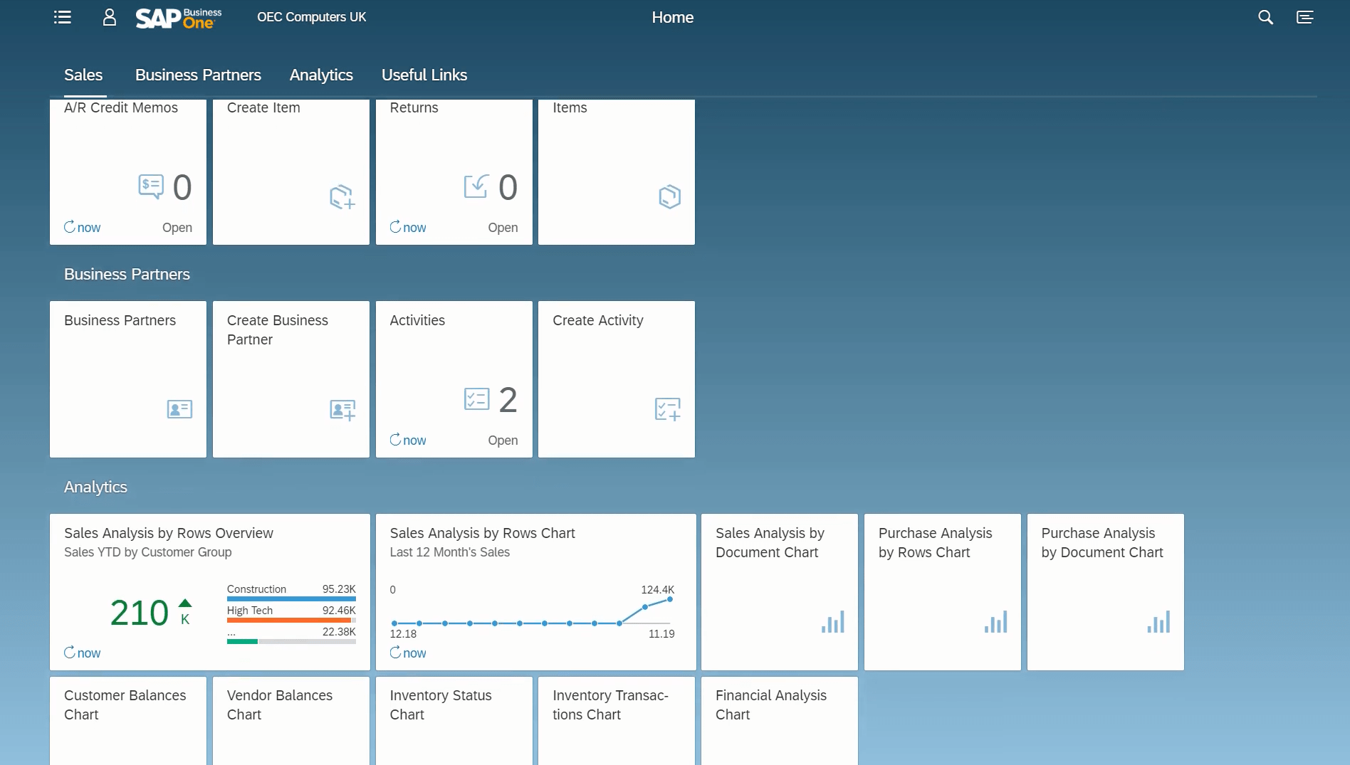 sap business one erp small business