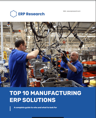 top 10 manufacturing erp