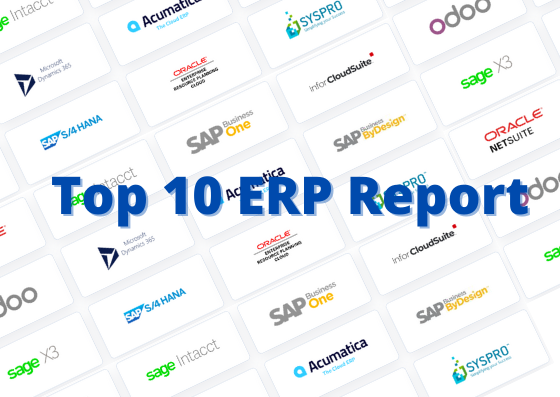 Top 10 ERP Report